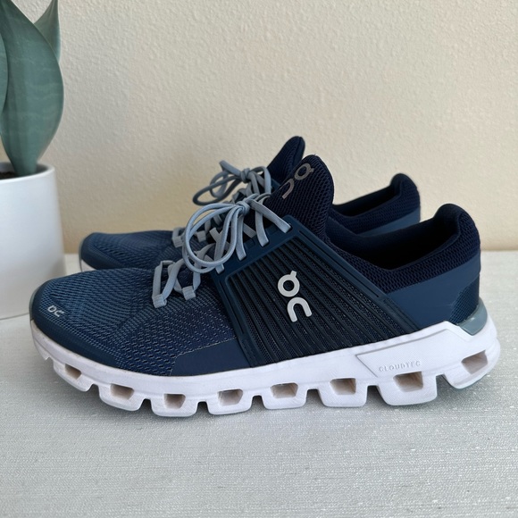 ON Cloudswift 1 Blue Mesh Running Sneakers Men’s 8 - Picture 3 of 12